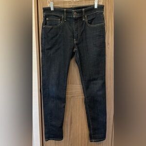 Lucky Brand Hula Slim Taper Dark Blue Mens Jeans Size W30 L30